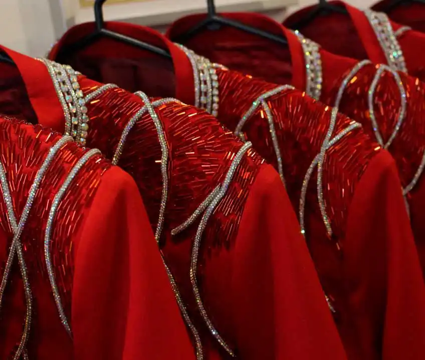 servicio de bordado personalizado - sacos del grupo caribeños de guadalupe bordados a mano